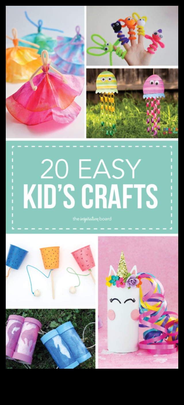 20+ Εύκολες DIY χειροτεχνίες για παιδιά 3 DIY φιλικά προς τα παιδιά: Απλές και ασφαλείς χειροτεχνίες για νέους καλλιτέχνες