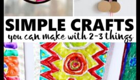 20+ Εύκολες DIY χειροτεχνίες για νέους 6 DIY φιλικά προς τα παιδιά: Απλές και ασφαλείς χειροτεχνίες για νέους καλλιτέχνες