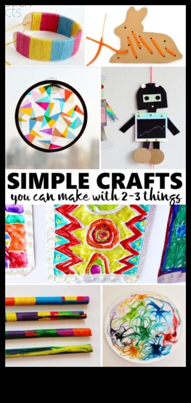 DIY φιλικά προς τα παιδιά: Απλές και ασφαλείς χειροτεχνίες για νέους καλλιτέχνες